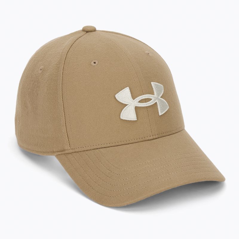 Cap Herren Under Armour Blitzing Low Brushed camel/summit white