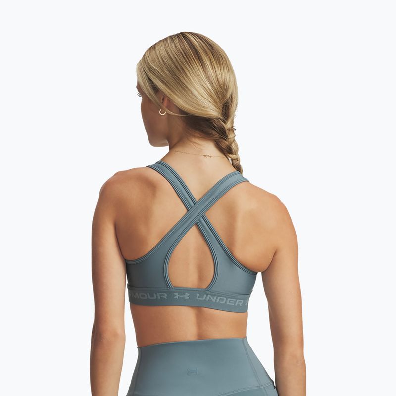 Sport-BH Under Armour Crossback Mid jasper blue/serpentine 2