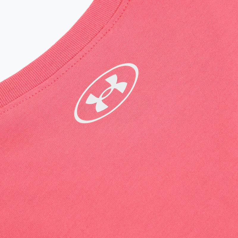 Kinder T-Shirt Under Armour Rival pink 4
