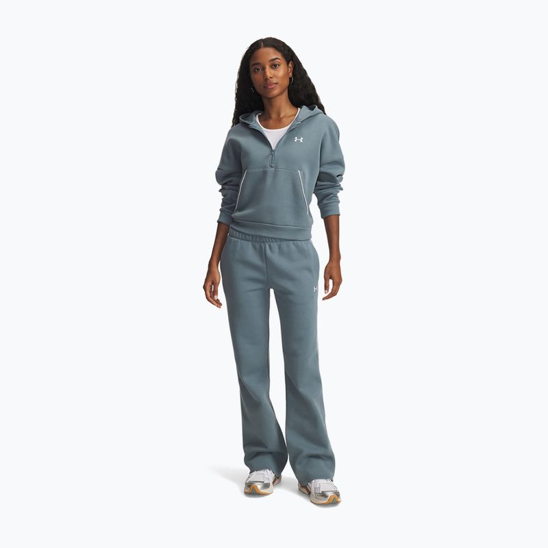 Damenhose Under Armour Rival Fleece Piped jasper blue/white 2