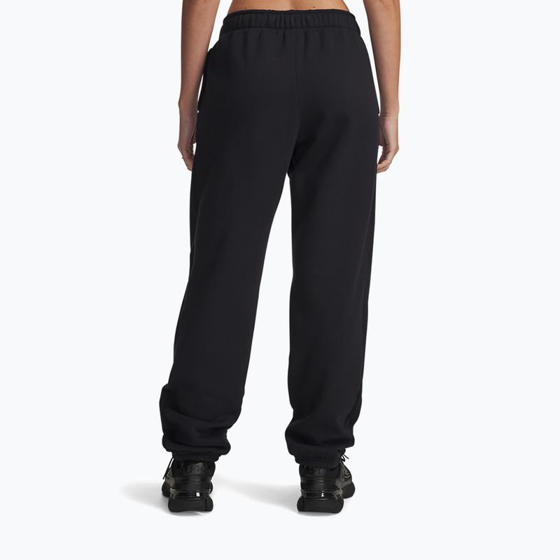 Damen-Trainingshose Under Armour Icon Vida Fleece Jogger black/black 3