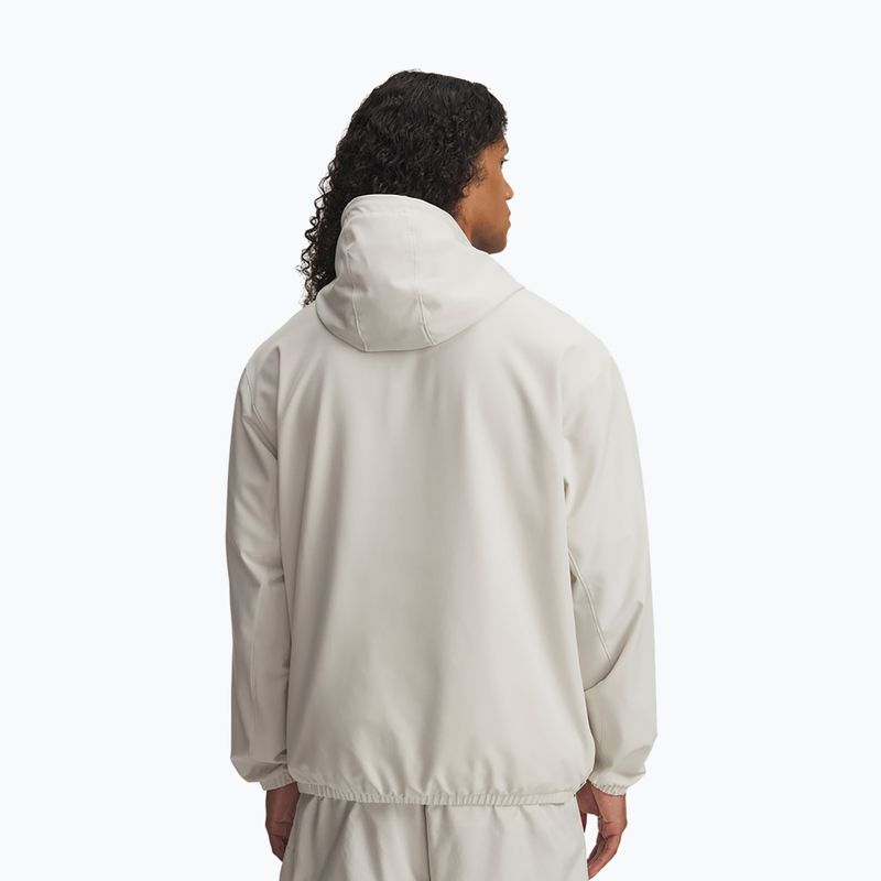 Herren-Hoodie Under Armour Unstoppable Woven Hoodie summit white/white 3