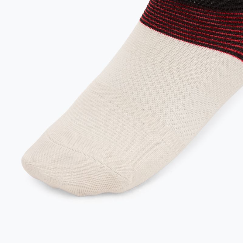 Herren-Socken Under Armour Dry Run Lite No Show 3 Paar stone/racer red/reflective 6