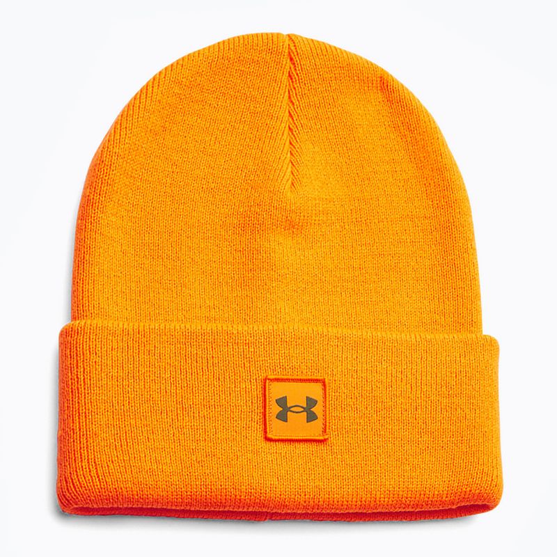 Wintermütze Under Armour Halftime Cuff squad orange/expedition green