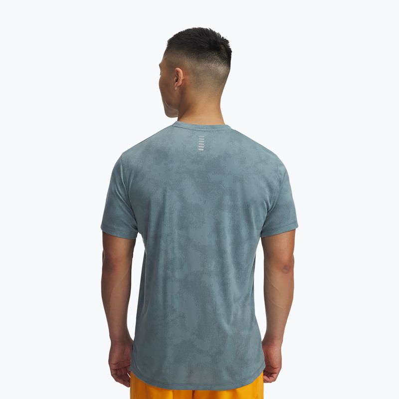 Laufshirt Herren Under Armour Launch Camo serpentine/reflective 2