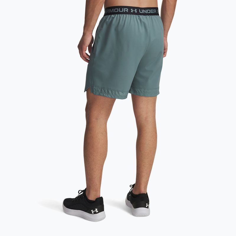 Trainingsshorts Herren Under Armour UA Vanish Woven 6in jasper blue/black 3