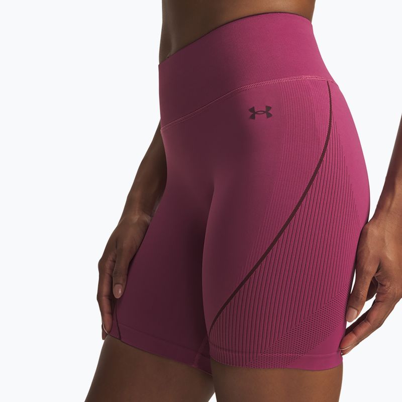 Shorts Damen Under Armour Vanish Seamless fuchsia dusk/dark maroon/dark maroon 4