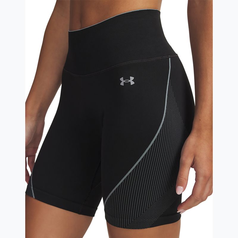Shorts Damen Under Armour Vanish Seamless black/steel/steel 4