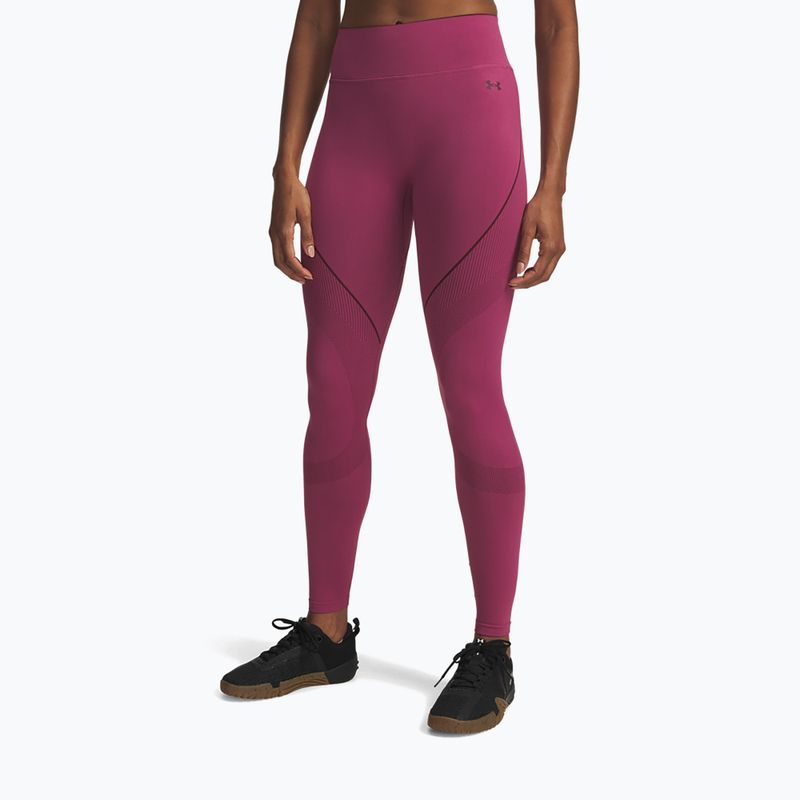 Trainingsleggings Damen Under Armour Vanish Seamless fuchsia dusk/dark maroon/dark maroon