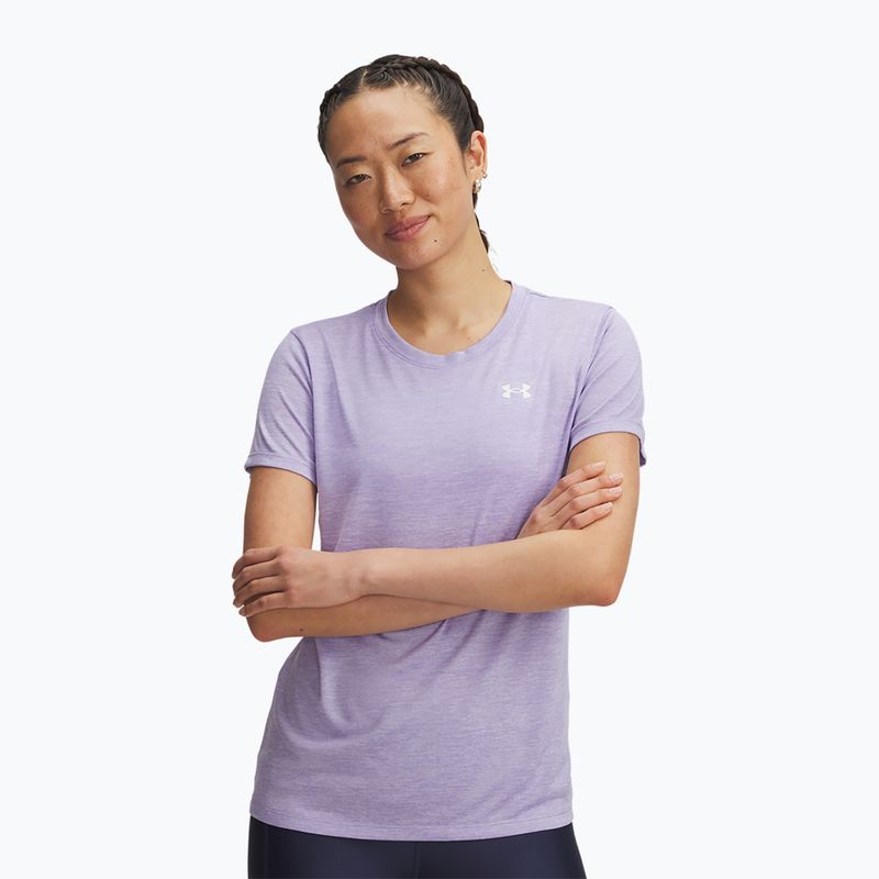 Trainingsshirt Damen Under Armour Tech Twist transparent/white