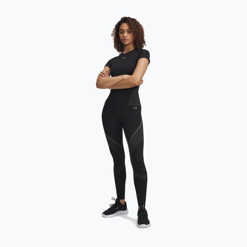 Trainingsleggings Damen Under Armour Vanish Seamless black/steel/steel 2
