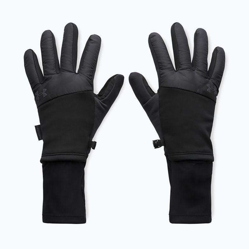 Herren-Laufhandschuhe Under Armour Storm Fleece Run black/black/reflective