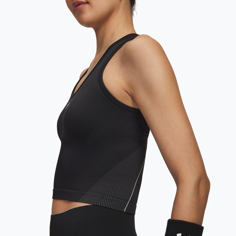 Trainingsshirt Damen Under Armour Vanish Seamless Tank black/steel/steel 3
