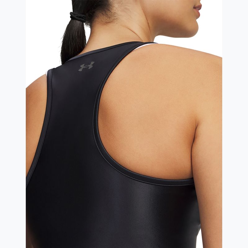 Trainingstop Damen Under Armour Motion Shine Tank black/jet gray 3