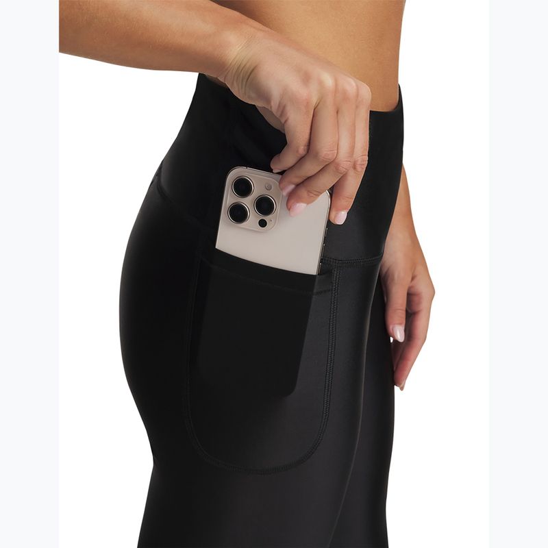 Damen-Trainingsleggings Under Armour Motion Shine Ankle black/jet gray 4