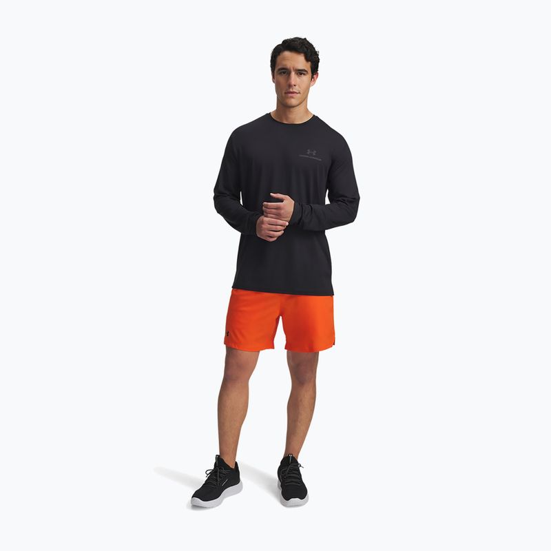 Trainingsshorts Herren Under Armour UA Vanish Woven 6in orange base/black 2