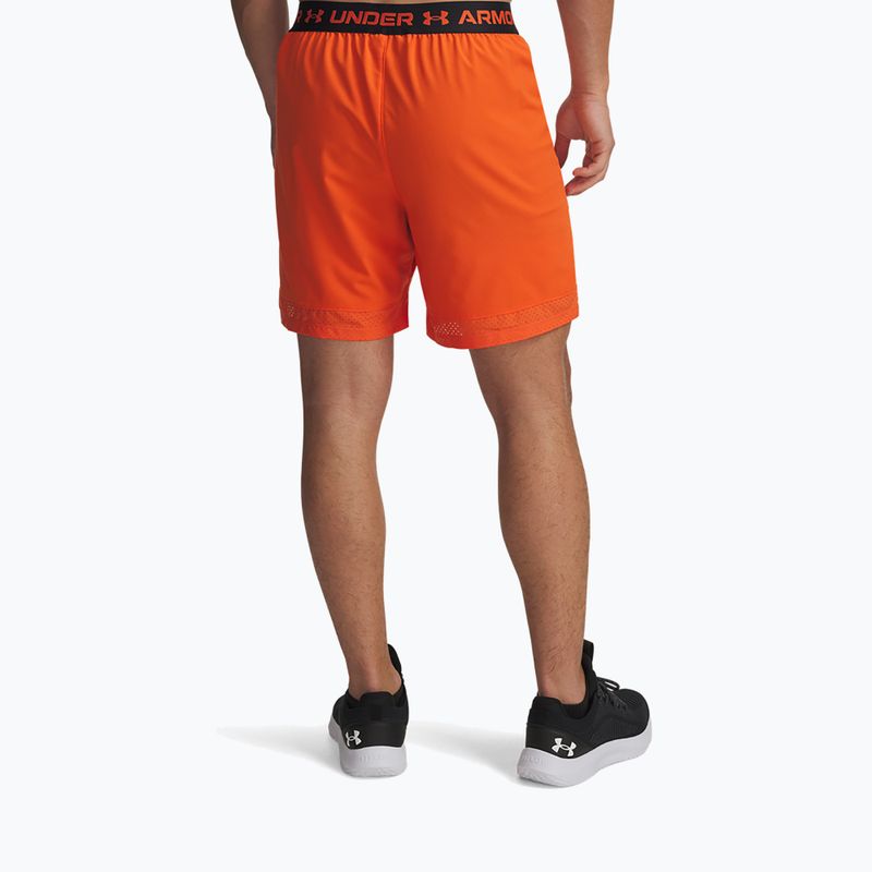 Trainingsshorts Herren Under Armour UA Vanish Woven 6in orange base/black 3