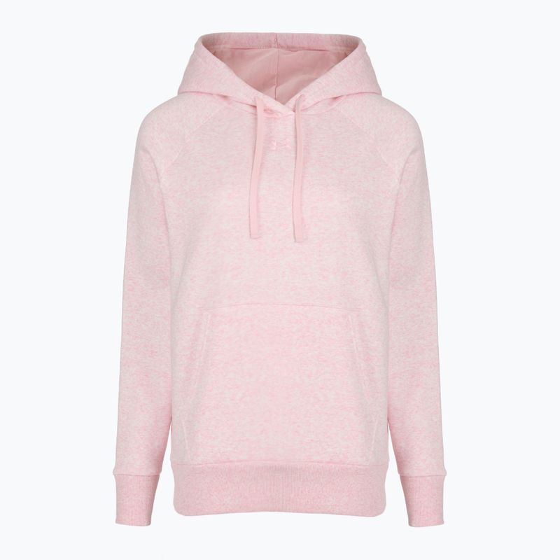 Hoodie Sweatshirt Damen Under Armour Rival Fleece Hoodie prime pink light heather/prime pink 4