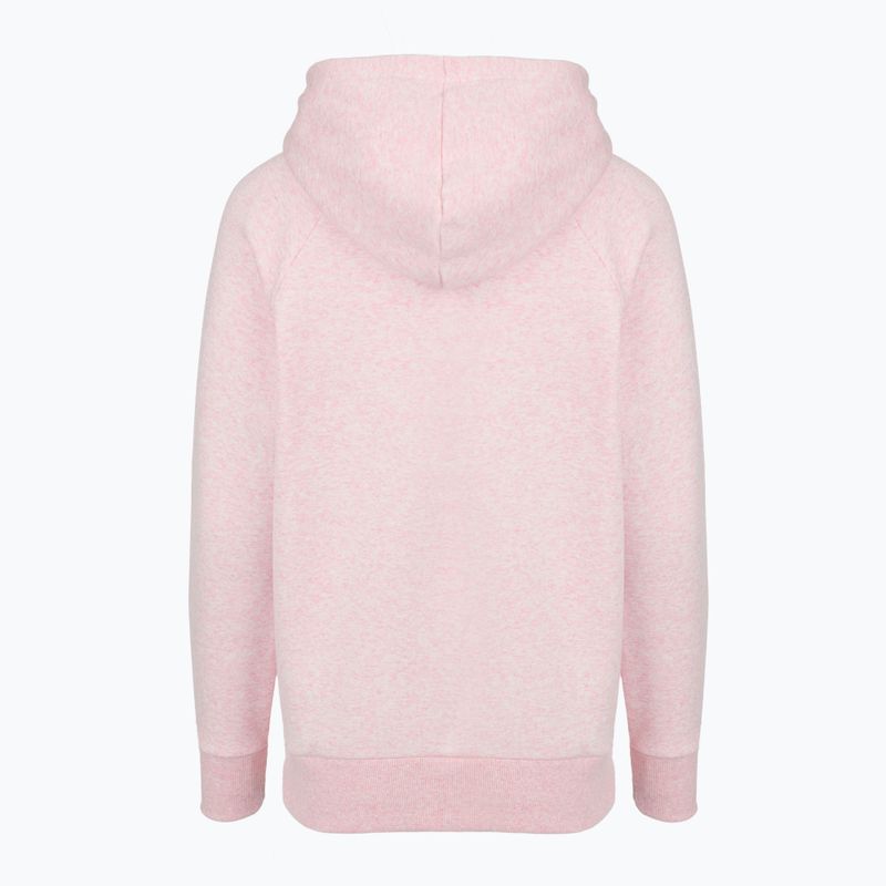 Hoodie Sweatshirt Damen Under Armour Rival Fleece Hoodie prime pink light heather/prime pink 5
