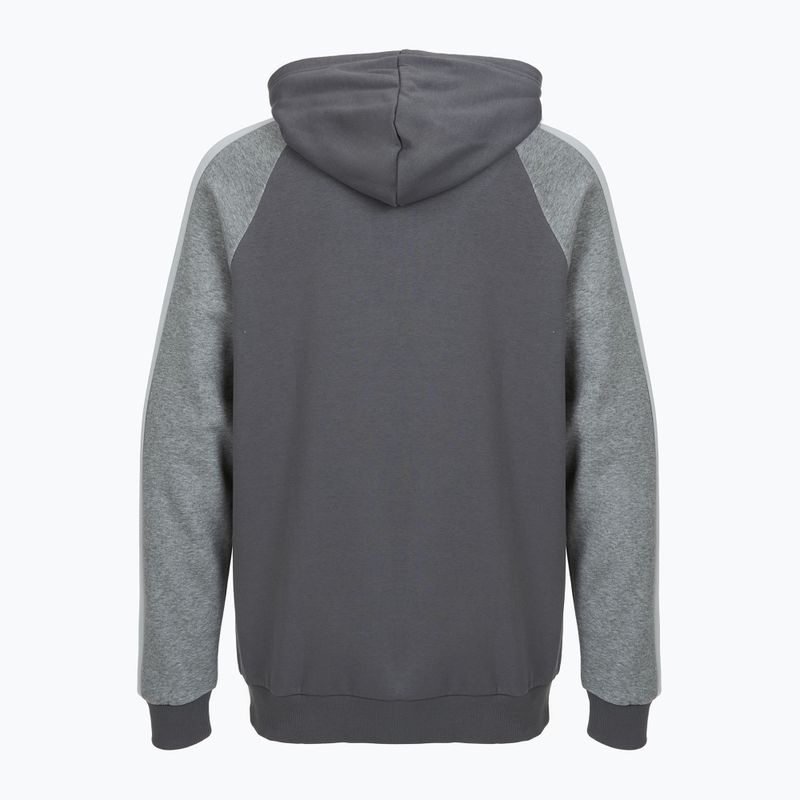 Hoodie Sweatshirt Herren Under Armour Rival Fleece Colorblock Hoodie castlerock/mod gray/white 4