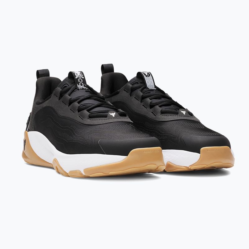 Herren-Trainingsschuhe Under Armour Project Rock 8 black/white/black 10