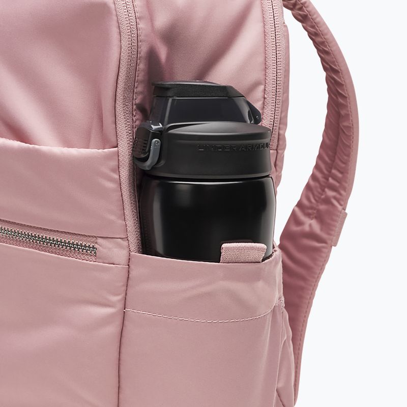 Damenrucksack Under Armour Studio Campus BP tourmaline pink/metallic silver 4