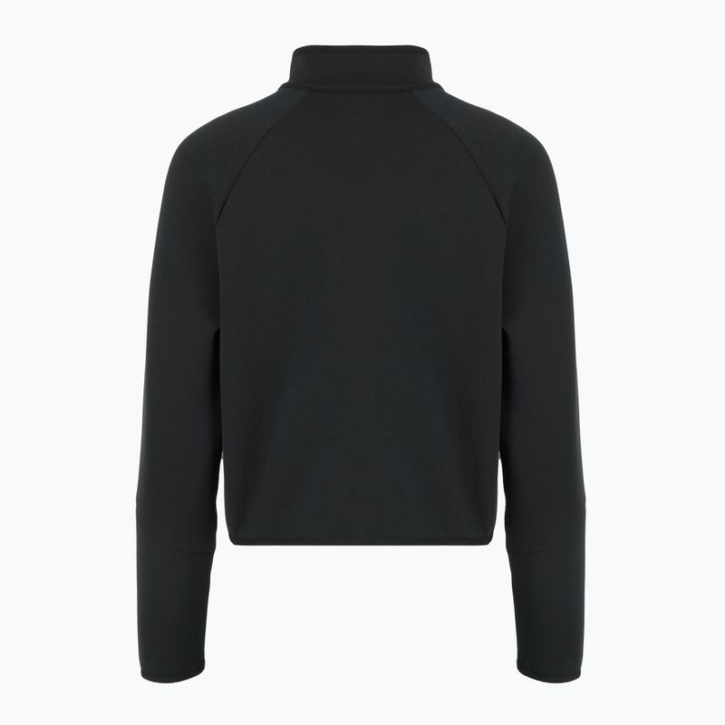 Hoodie Sweatshirt Damen Under Armour Unstoppable Fleece HZ black/black 2