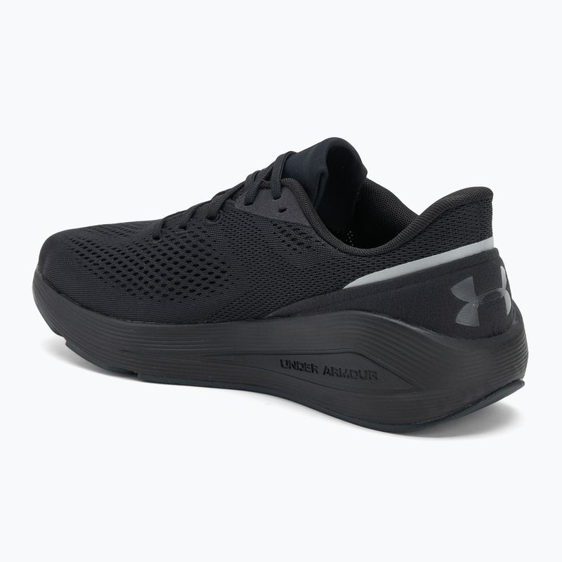 Herren-Laufschuhe Under Armour Sonic 7 schwarz/schwarz/anthrazit 3