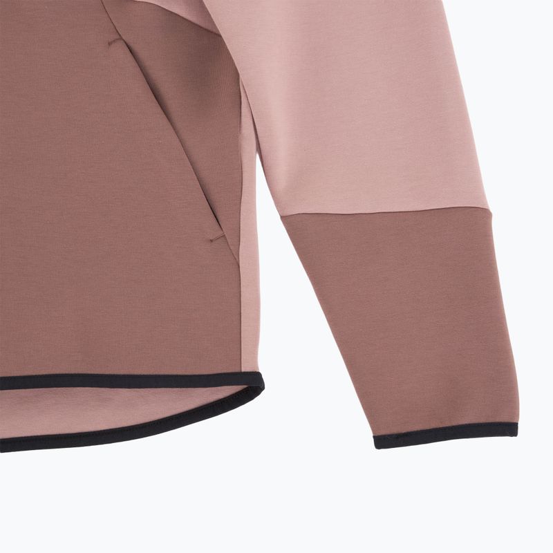 Damen-Sweatshirt Under Armour Unstoppable Fleece HZ tourmaline pink/maroon mist/black 6
