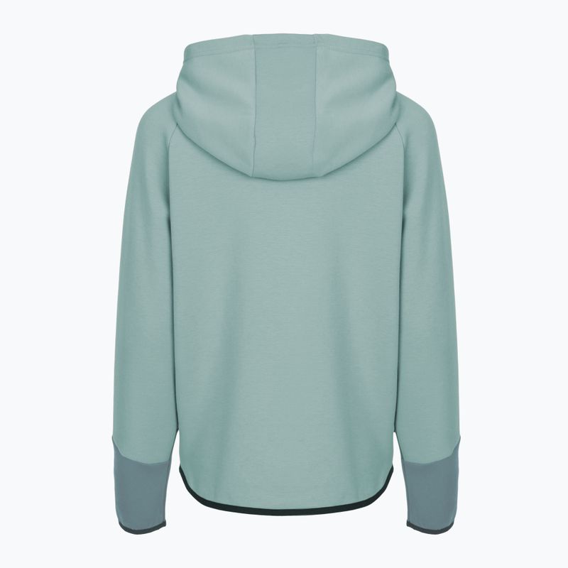 Damen-Sweatshirt Under Armour Unstoppable Fleece HZ serpentine/jasper blue/black 5