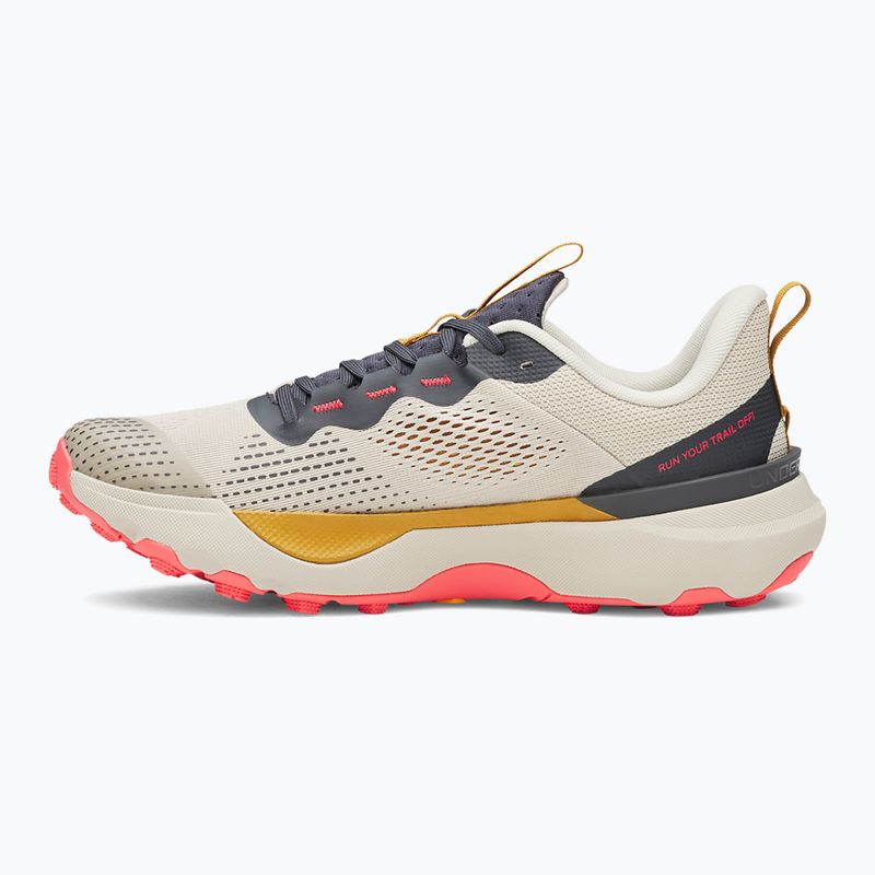 Laufschuhe Herren Under Armour Infinite Pro Trail khaki base/anthracite/racer red 2