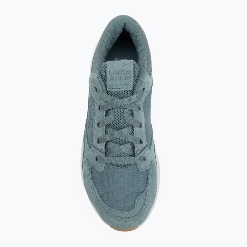 Trainingsschuhe Herren Under Armour Edge Suede jasper blue/halo gray/jasper blue 5