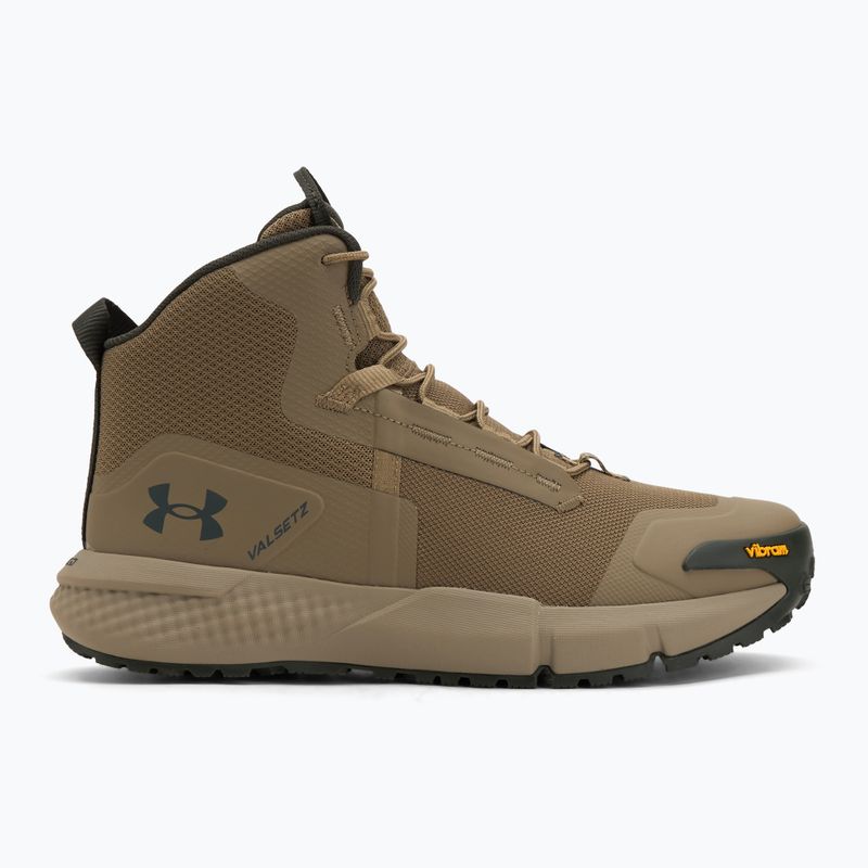 Taktische Herrenschuhe Under Armour Charged Valsetz Mid bayou/timberwolf taupe/baroque green 3