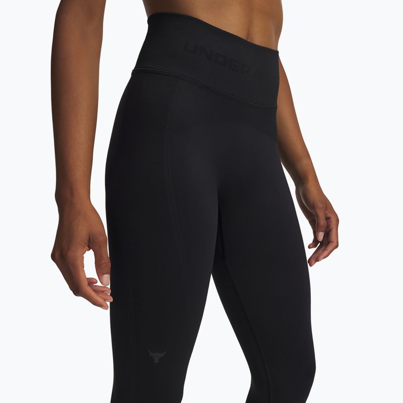 Trainingsleggings Damen Under Armour Project Rock black/anthracite 4