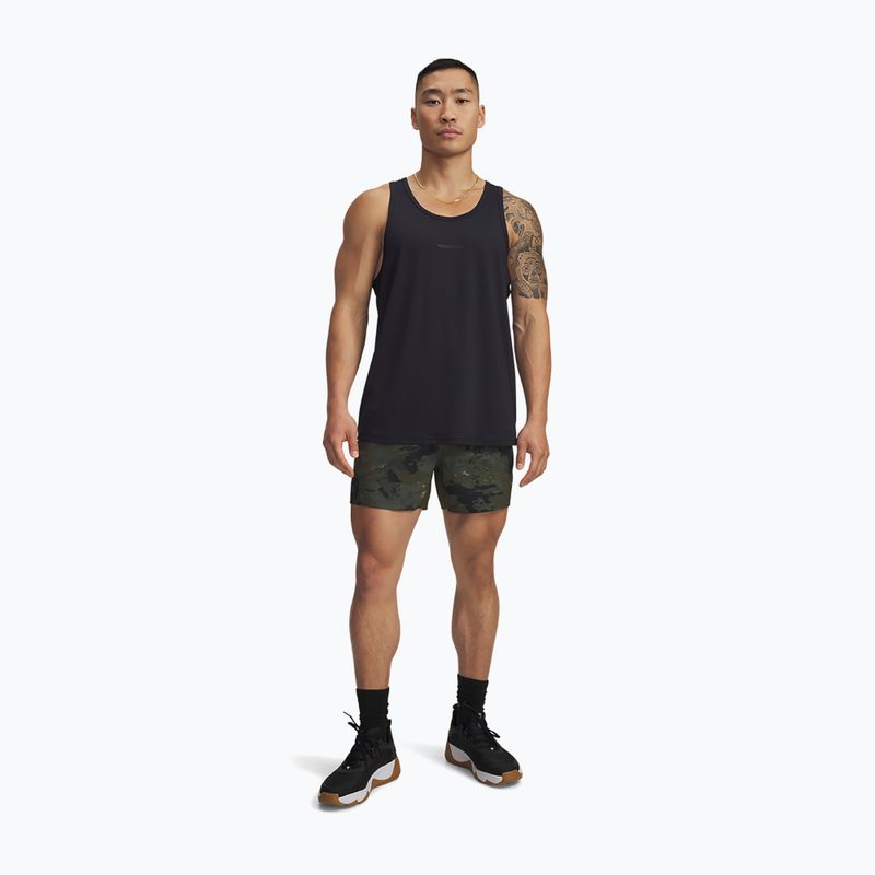 Herren-Trainingsshorts Under Armour Project Rock Ultimate expedition green/black 2