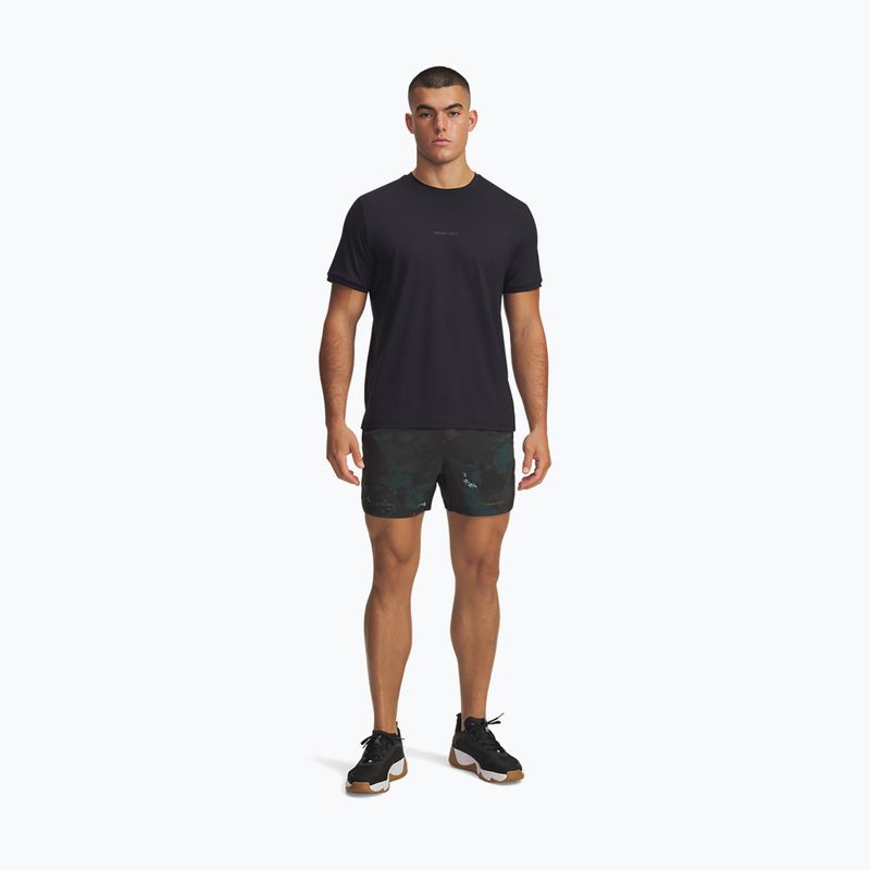 Herren Trainingsshorts Under Armour Project Rock Ultimate black/castlerock 2