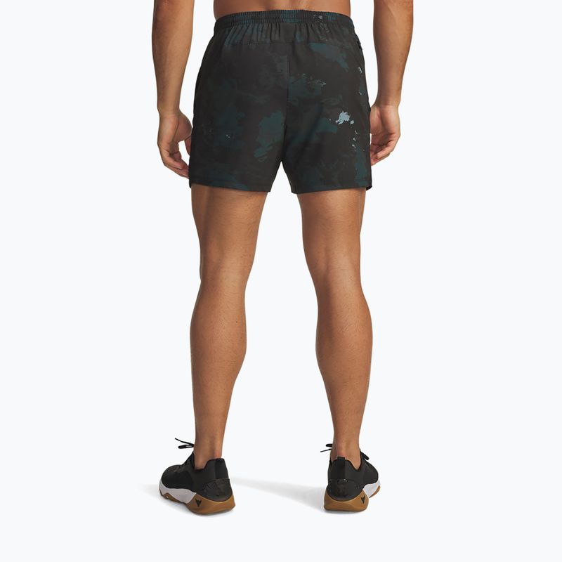Herren Trainingsshorts Under Armour Project Rock Ultimate black/castlerock 3