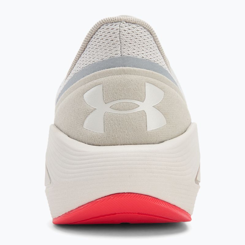 Laufschuhe Herren Under Armour Sonic 7 summit white/khaki base/racer red 6