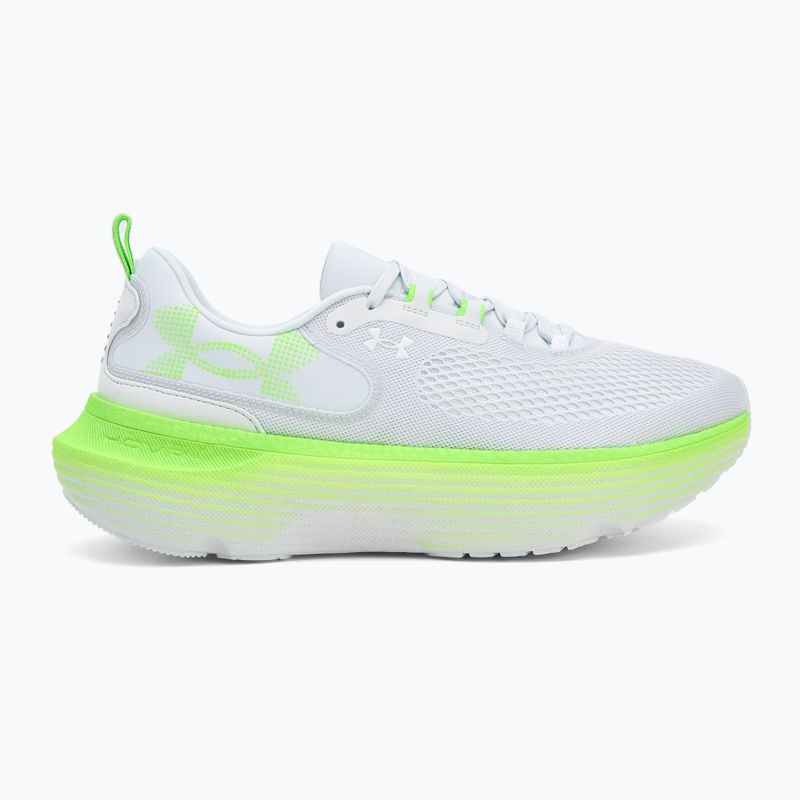 Herren-Laufschuhe Under Armour Infinite Elite 2 distant gray/hyper green/white 2