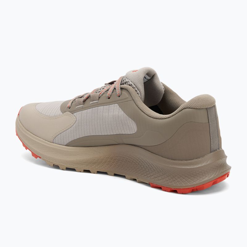 Laufschuhe Herren Under Armour Charged Bandit Trail 3 timberwolf taupe/taupe dusk/surplus orange 3