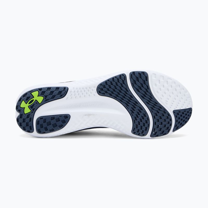 Herren-Laufschuhe Under Armour Charged Speed Swift washed navy/schwarz/high vis gelb 4