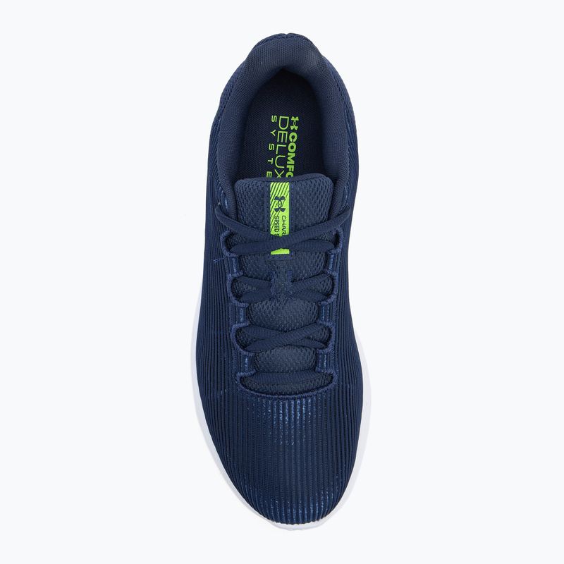 Herren-Laufschuhe Under Armour Charged Speed Swift washed navy/schwarz/high vis gelb 5