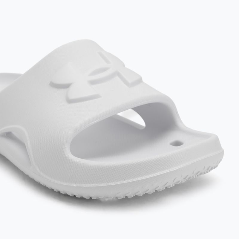 Herren Pantoletten Under Armour Locker V Slide White/White/White 7