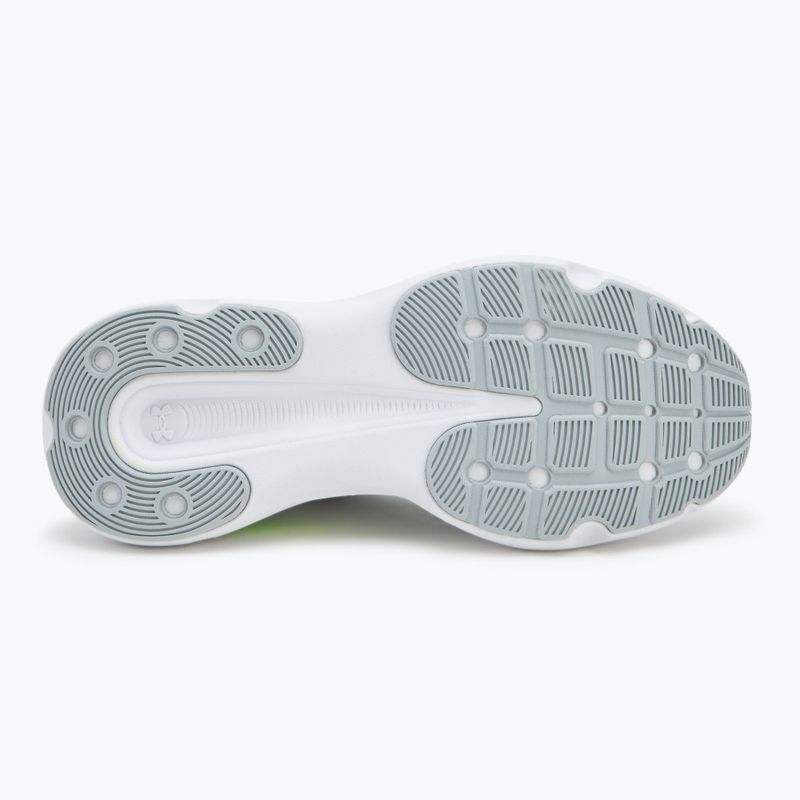 Laufschuhe Herren Under Armour Infinite distant gray/halo gray/hyper green 4