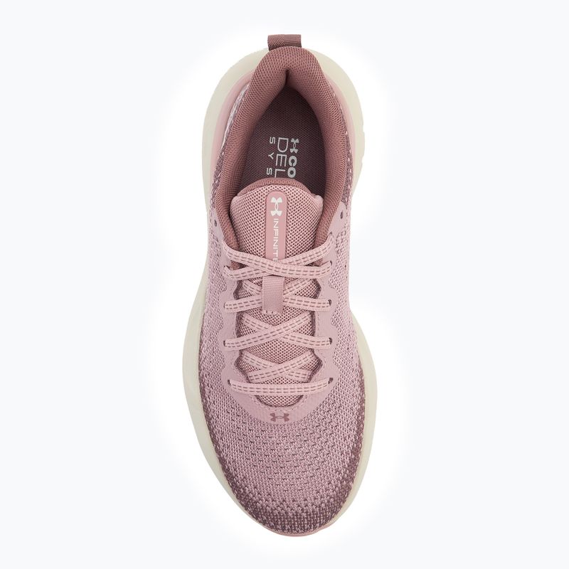 Laufschuhe Damen Under Armour Infinite tourmaline pink/maroon mist/summit white 4