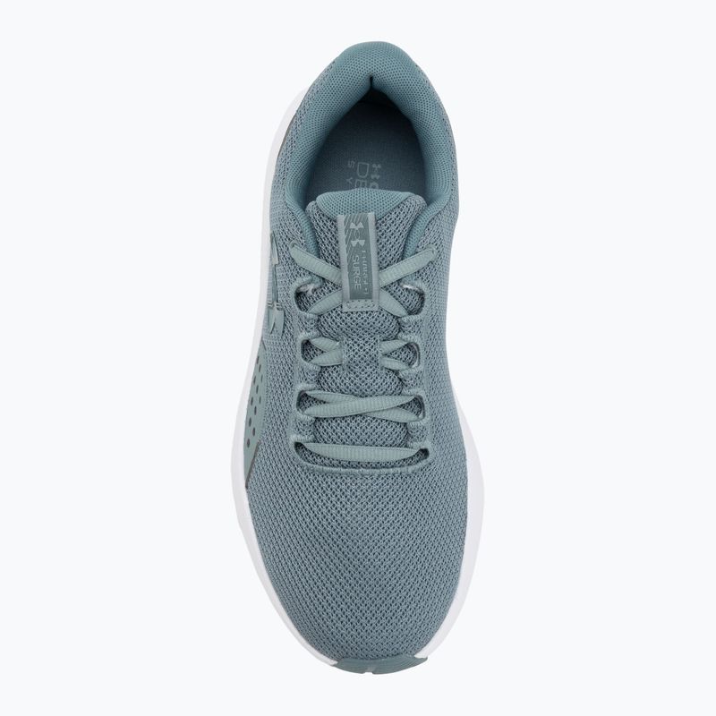 Herren-Laufschuhe Under Armour Charged Surge 4 serpentine/jasper blue/jasper blue 5