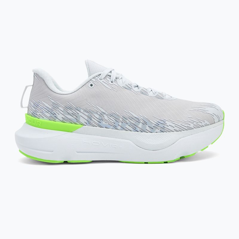 Laufschuhe Under Armour Infinite Pro 2 Storm distant gray/mod gray/hyper green 2