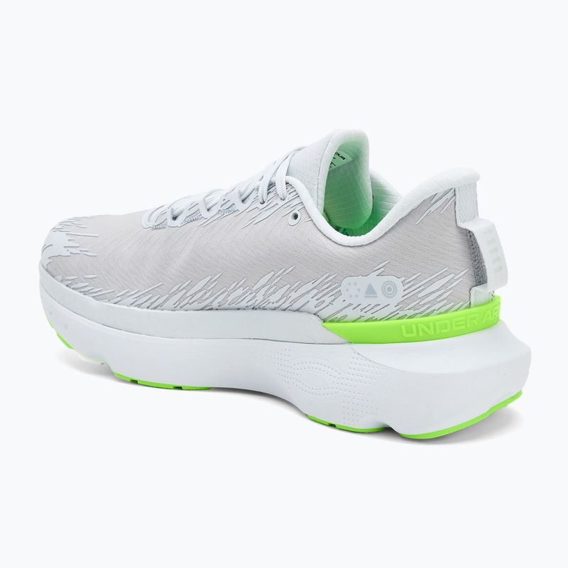 Laufschuhe Under Armour Infinite Pro 2 Storm distant gray/mod gray/hyper green 3