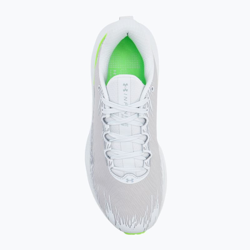 Laufschuhe Under Armour Infinite Pro 2 Storm distant gray/mod gray/hyper green 5