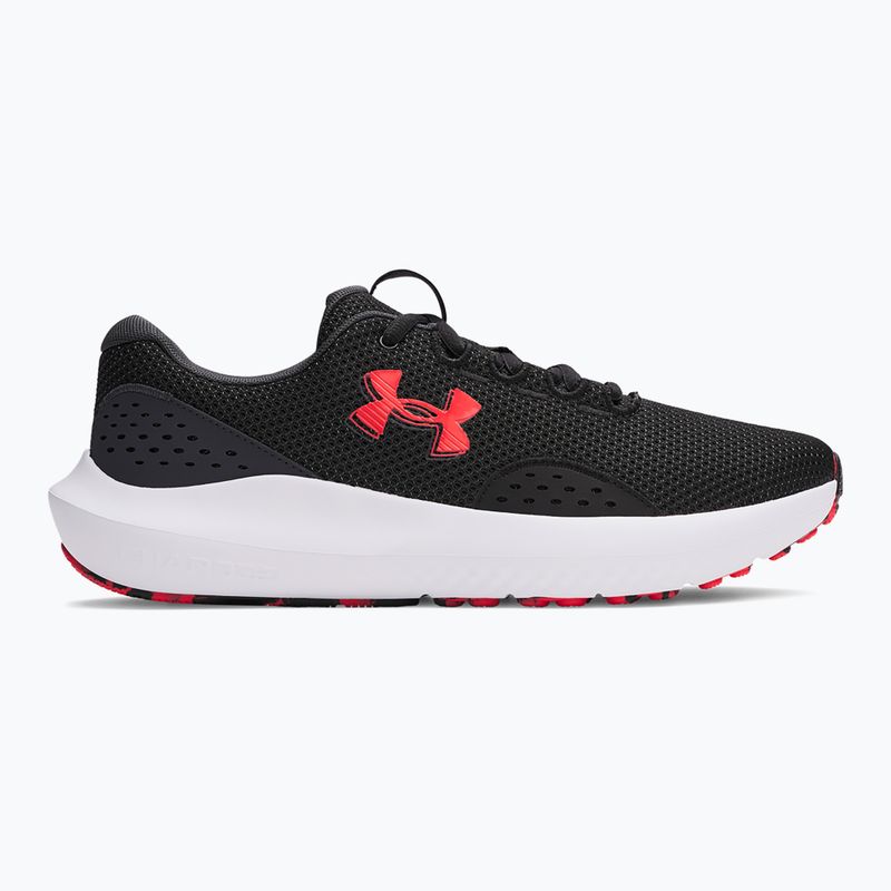 Herren-Laufschuhe Under Armour Charged Surge 4 black/anthracite/racer red